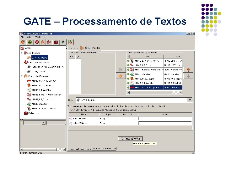 GATE – Processamento de Textos 