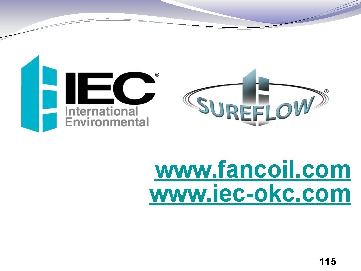 www. fancoil. com www. iec-okc. com 115 