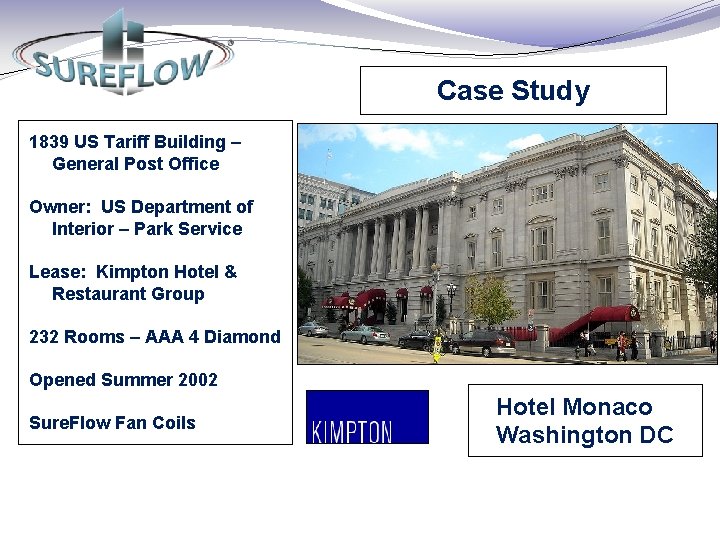 Case Study 1839 US Tariff Building – General Post Office Owner: US Department of