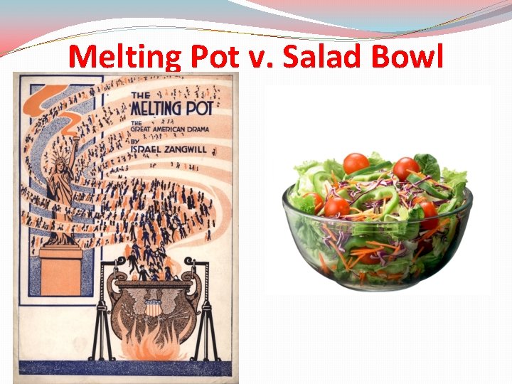 Melting Pot v. Salad Bowl 
