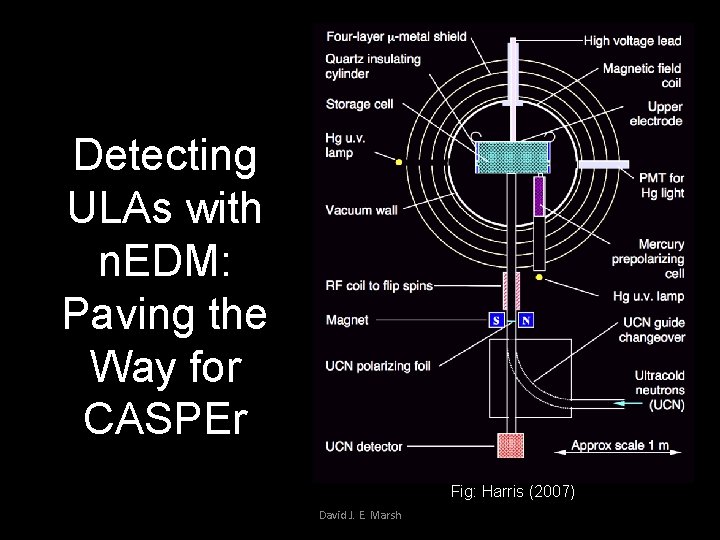 Detecting ULAs with n. EDM: Paving the Way for CASPEr Fig: Harris (2007) David