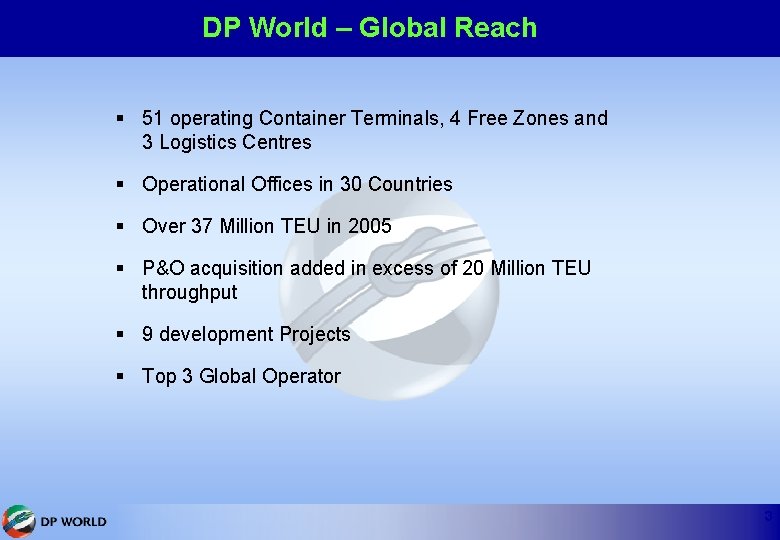 DP World – Global Reach § 51 operating Container Terminals, 4 Free Zones and
