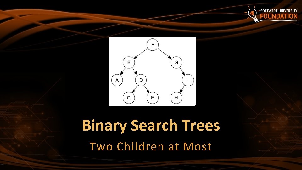 Binary Search Trees Two Children at Most 