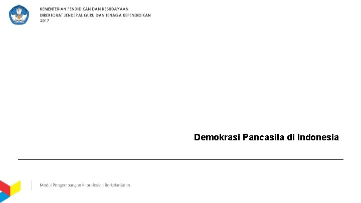 Demokrasi Pancasila di Indonesia 