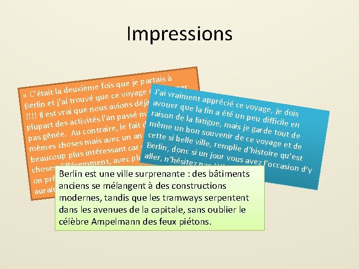 Impressions rtais à a p e j e u q me fois per iè