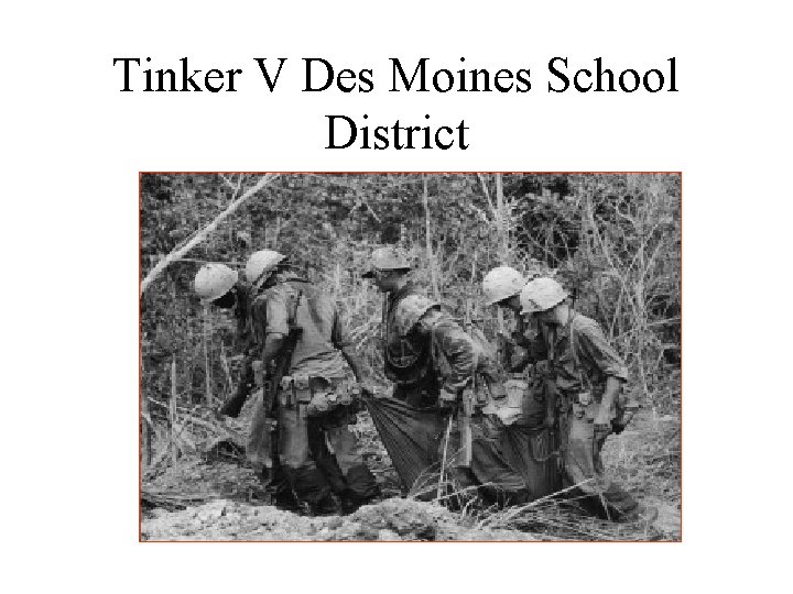 Tinker V Des Moines School District 