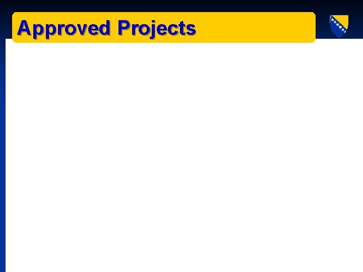 Approved Projects 