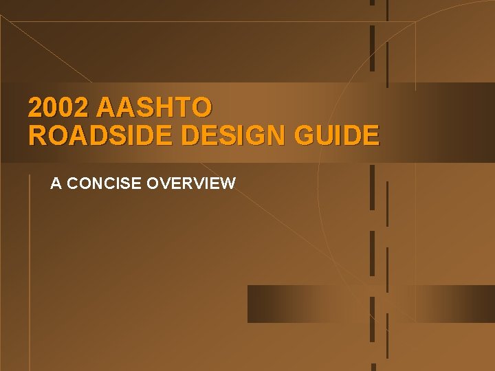 aashto roadside design guide table 5- 7