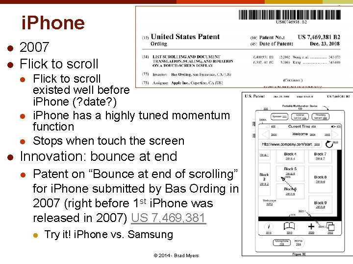 i. Phone l l 2007 Flick to scroll l l Flick to scroll existed