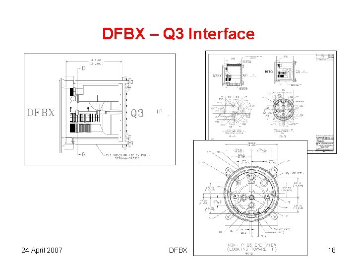 DFBX – Q 3 Interface 24 April 2007 DFBX 18 