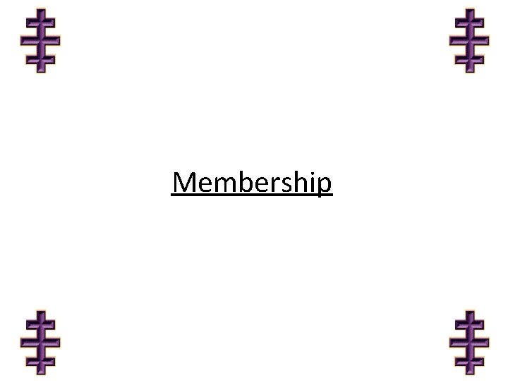 Membership 
