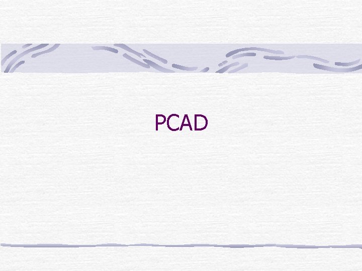 PCAD 