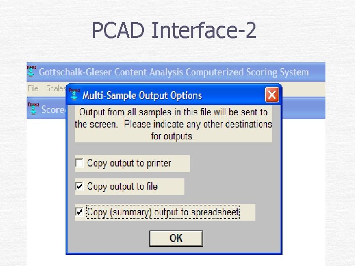PCAD Interface-2 