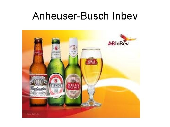 Anheuser-Busch Inbev 