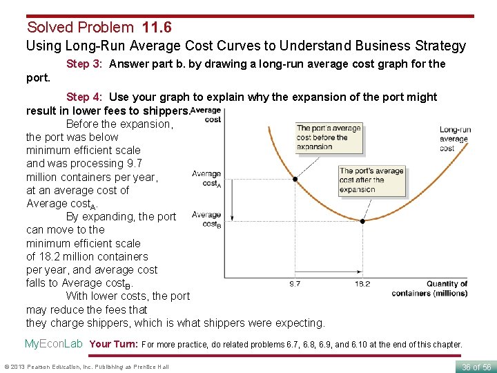 Solved Problem 11. 6 Using Long-Run Average Cost Curves to Understand Business Strategy Step