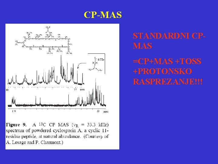 CP-MAS STANDARDNI CPMAS =CP+MAS +TOSS +PROTONSKO RASPREZANJE!!! 