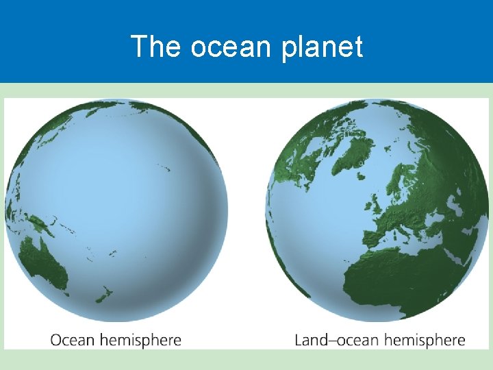 The ocean planet  The ocean planet