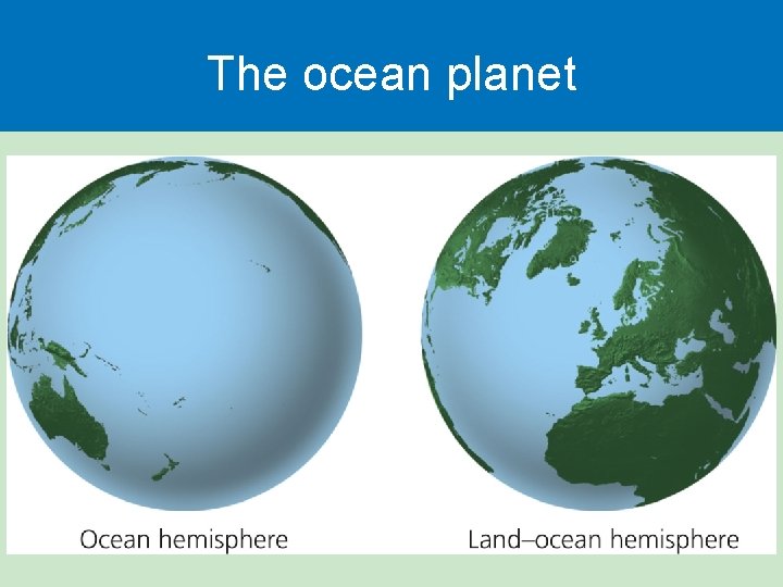 The ocean planet 