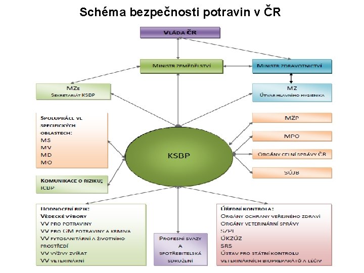 Schéma bezpečnosti potravin v ČR 