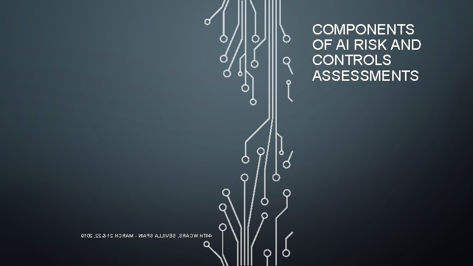 COMPONENTS OF AI RISK AND CONTROLS ASSESSMENTS 9102 , 22 & 12 HCRAM -