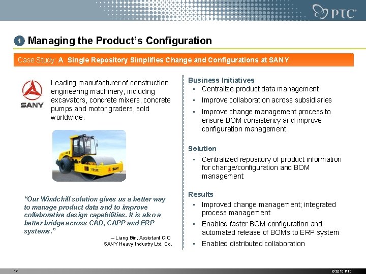 1 Managing the Product’s Configuration Case Study: A Single Repository Simplifies Change and Configurations