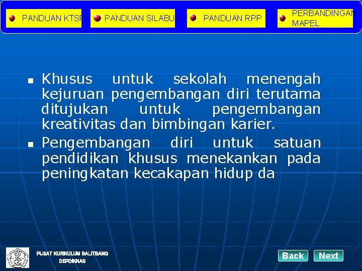 PANDUAN KTSP n n PANDUAN SILABUS PANDUAN RPP PERBANDINGAN MAPEL Khusus untuk sekolah menengah PANDUAN KTSP n n PANDUAN SILABUS PANDUAN RPP PERBANDINGAN MAPEL Khusus untuk sekolah menengah