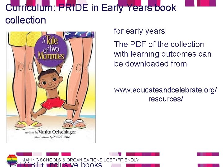 Curriculum: PRIDE in Early Years book collection for early years The PDF of the