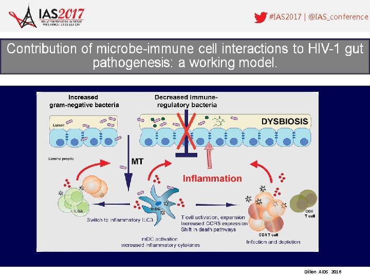 #IAS 2017 | @IAS_conference Dillon AIDS 2016 