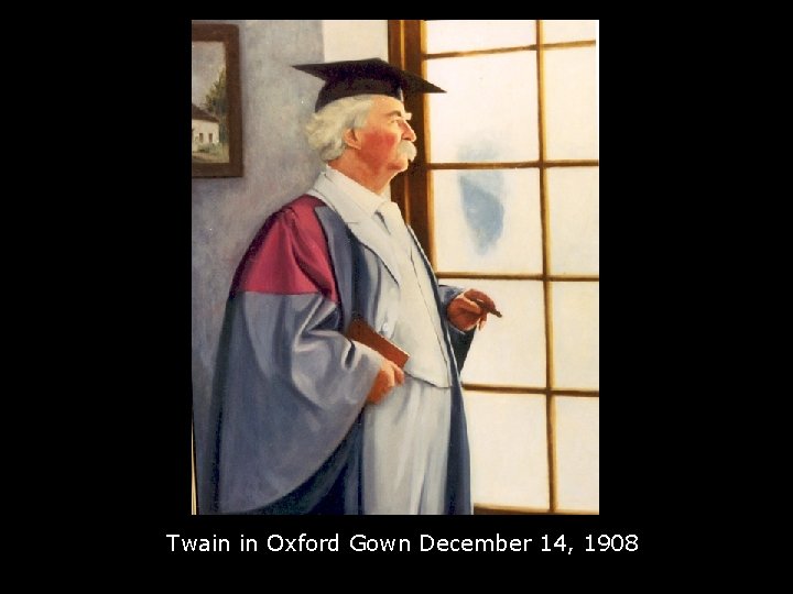 Twain in Oxford Gown December 14, 1908 