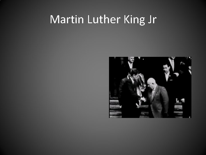 Martin Luther King Jr 