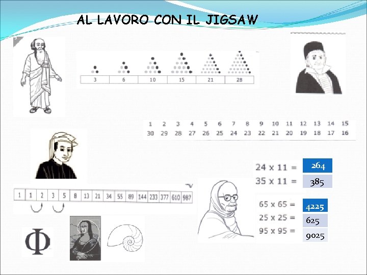 AL LAVORO CON IL JIGSAW 264 385 4225 625 9025 