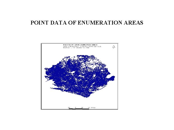 POINT DATA OF ENUMERATION AREAS 