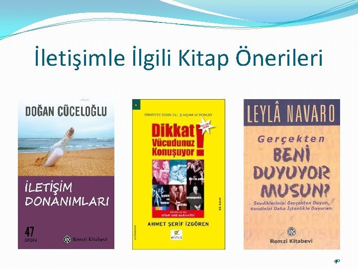 İletişimle İlgili Kitap Önerileri 40 