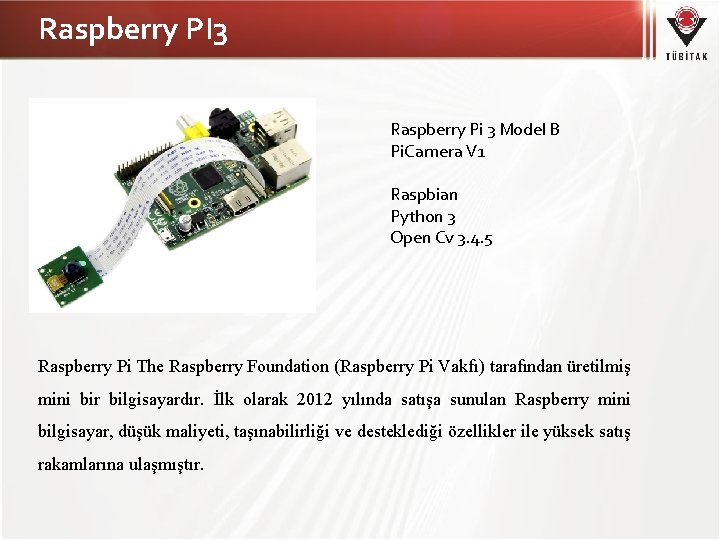 Raspberry PI 3 Raspberry Pi 3 Model B Pi. Camera V 1 Raspbian Python