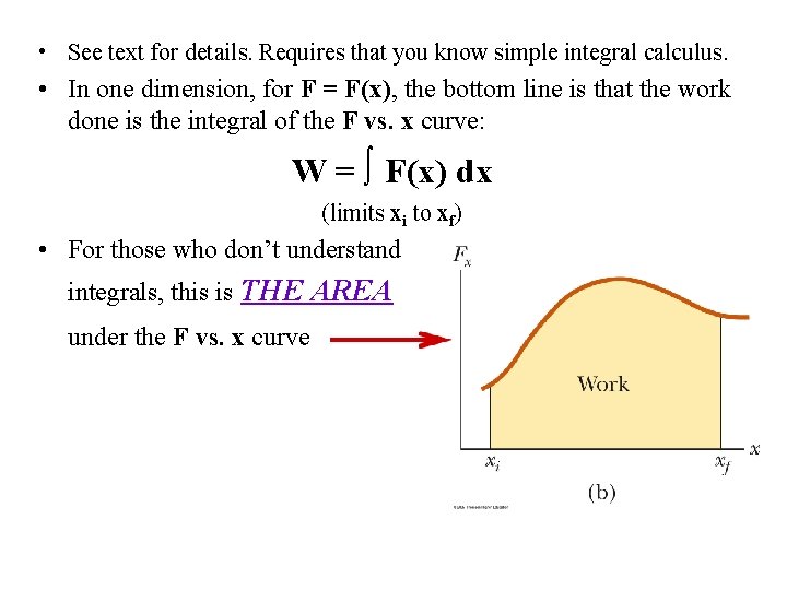  • See text for details. Requires that you know simple integral calculus. •