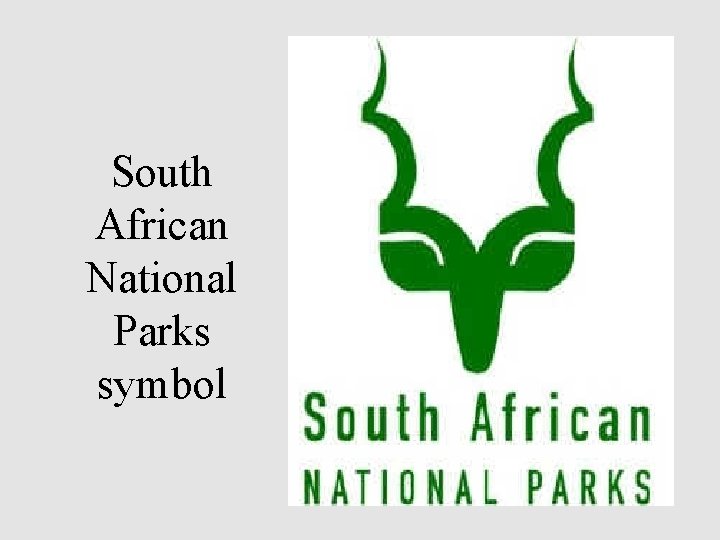South African National Parks symbol 