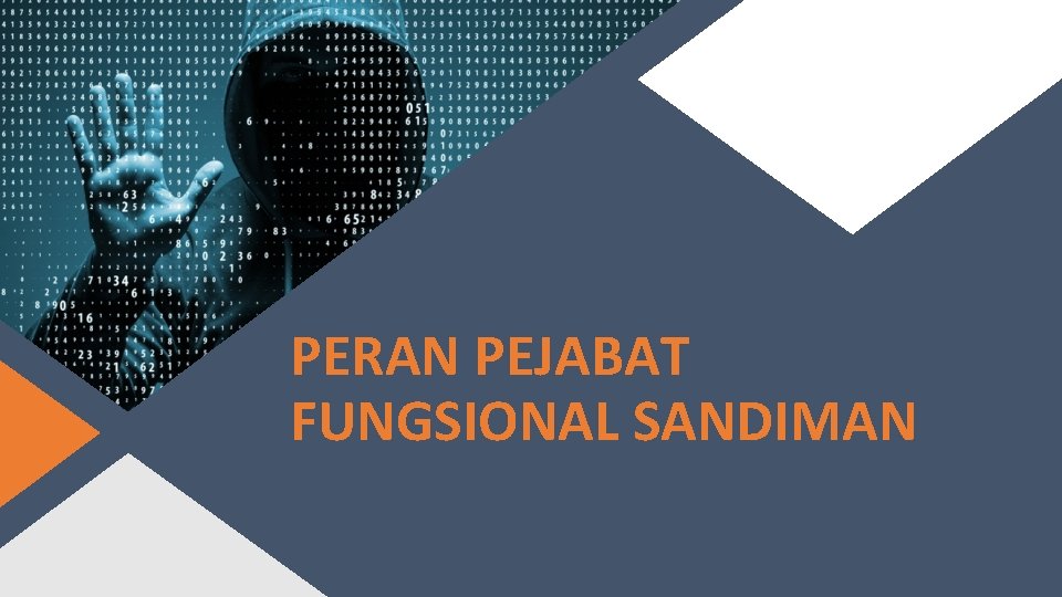 PERAN PEJABAT FUNGSIONAL SANDIMAN 