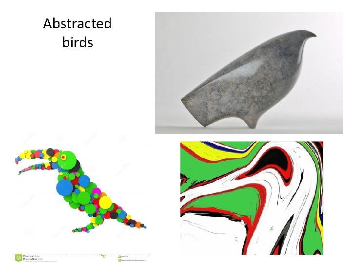 Abstracted birds Abstracted birds