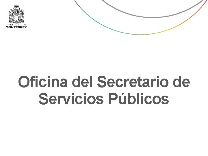 Oficina del Secretario de Servicios Públicos 
