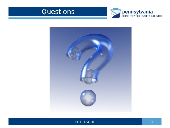 Questions PPT-074 -01 91 