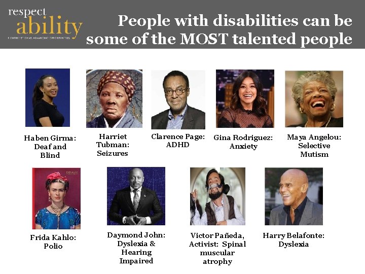People with disabilities can be some of the MOST talented people Haben Girma: Deaf