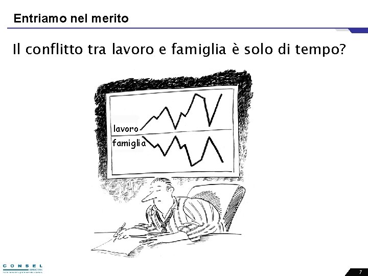 Entriamo nel merito Il conflitto tra lavoro e famiglia è solo di tempo? lavoro