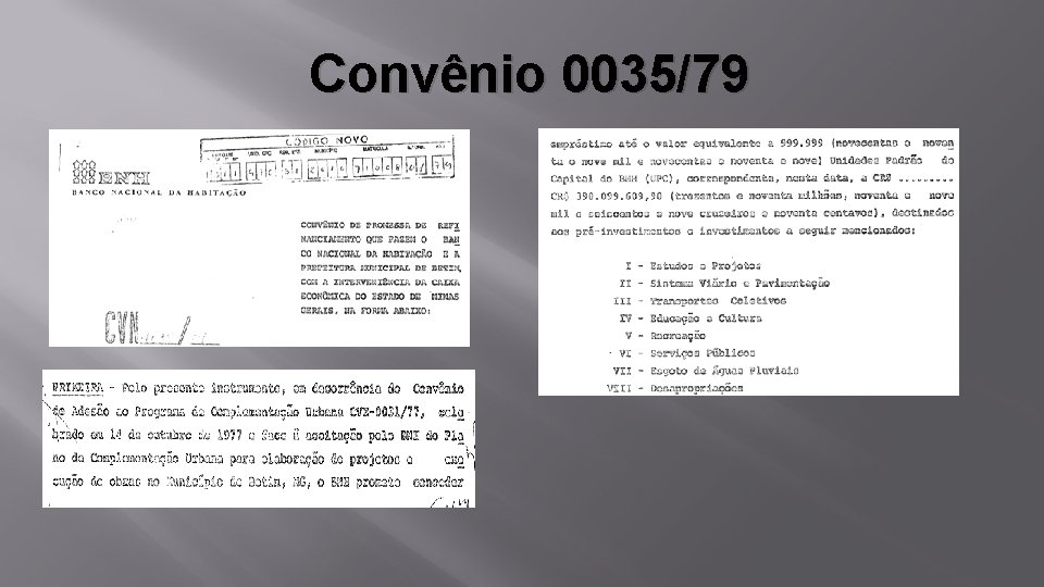  Convênio 0035/79 