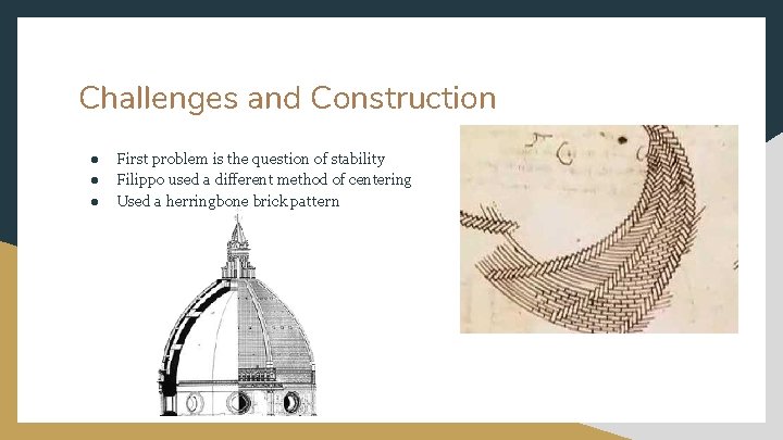 Challenges and Construction ● ● ● First problem is the question of stability Filippo
