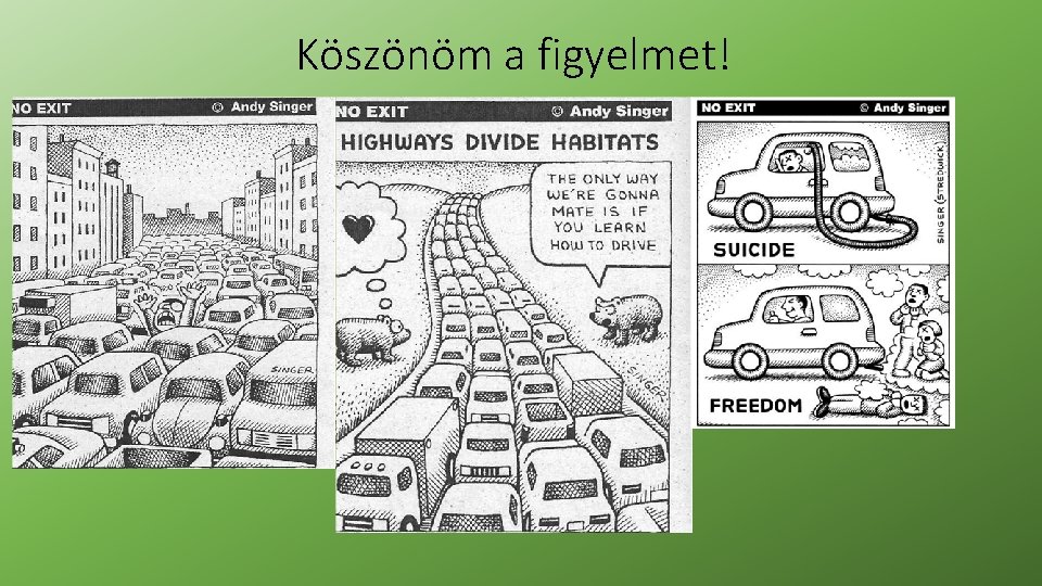 Köszönöm a figyelmet! Köszönöm a figyelmet!