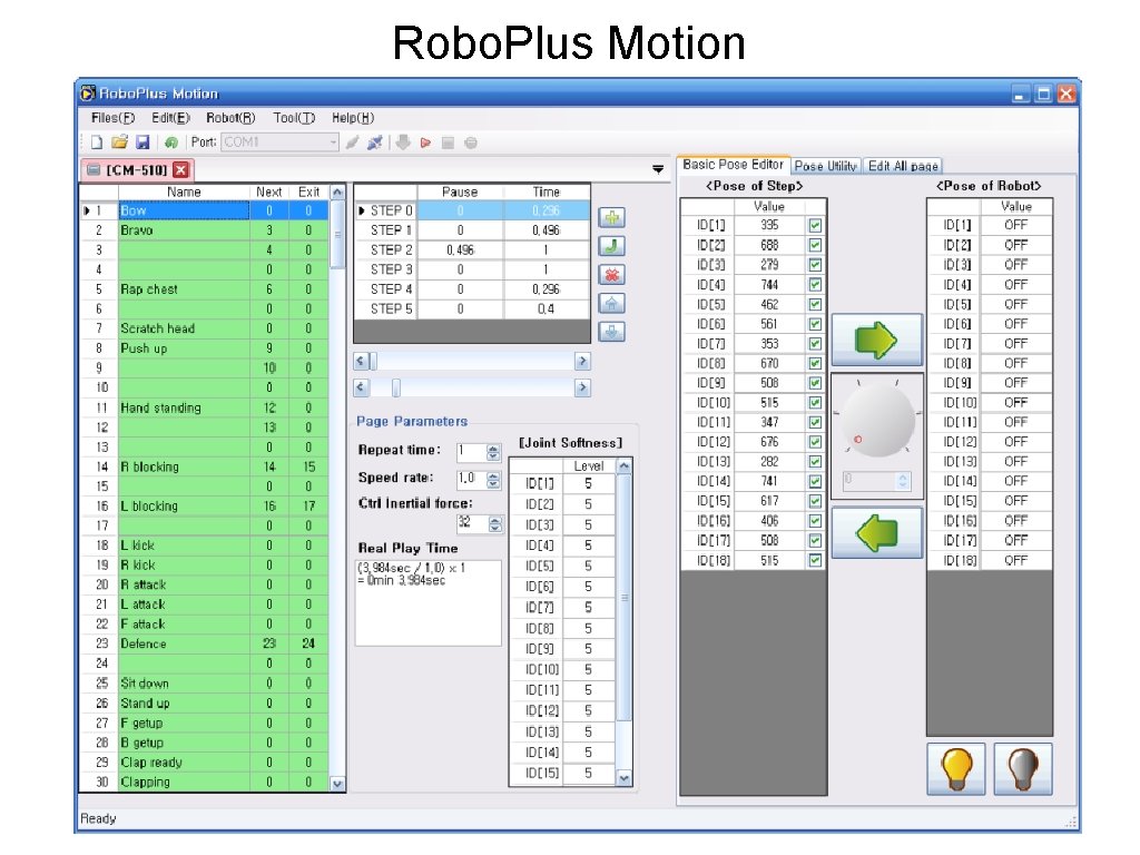 Robo. Plus Motion Robo. Plus Motion