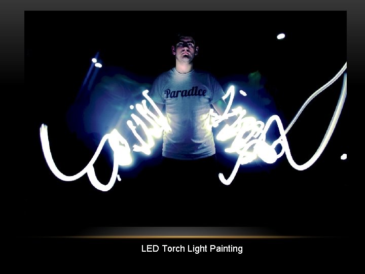 LED Torch Light Painting 