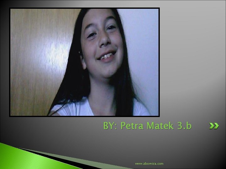 BY: Petra Matek 3. b www. zbornica. com 