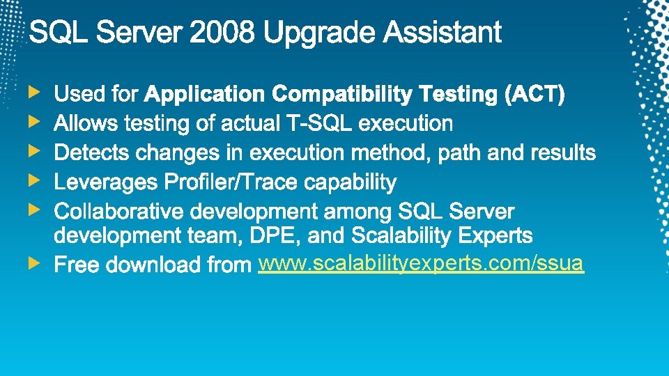 www. scalabilityexperts. com/ssua 