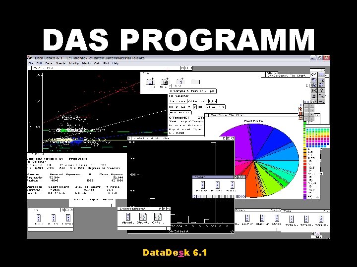 DAS PROGRAMM Data. Desk 6. 1 